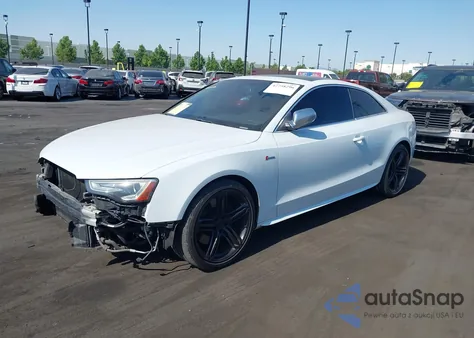 2013 Audi S5 3.0T Premium Plus из США, поврежденный, VIN WAUCGAFR0DA042850